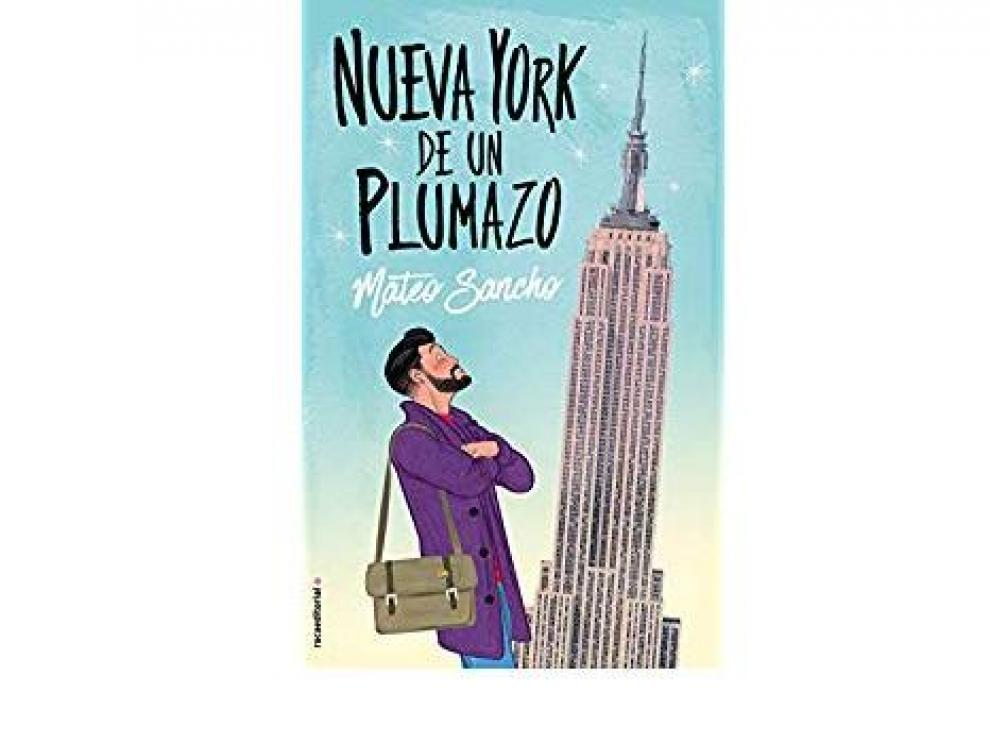 Portada de 'Nueva York de un plumazo', de Mateo Sancho.