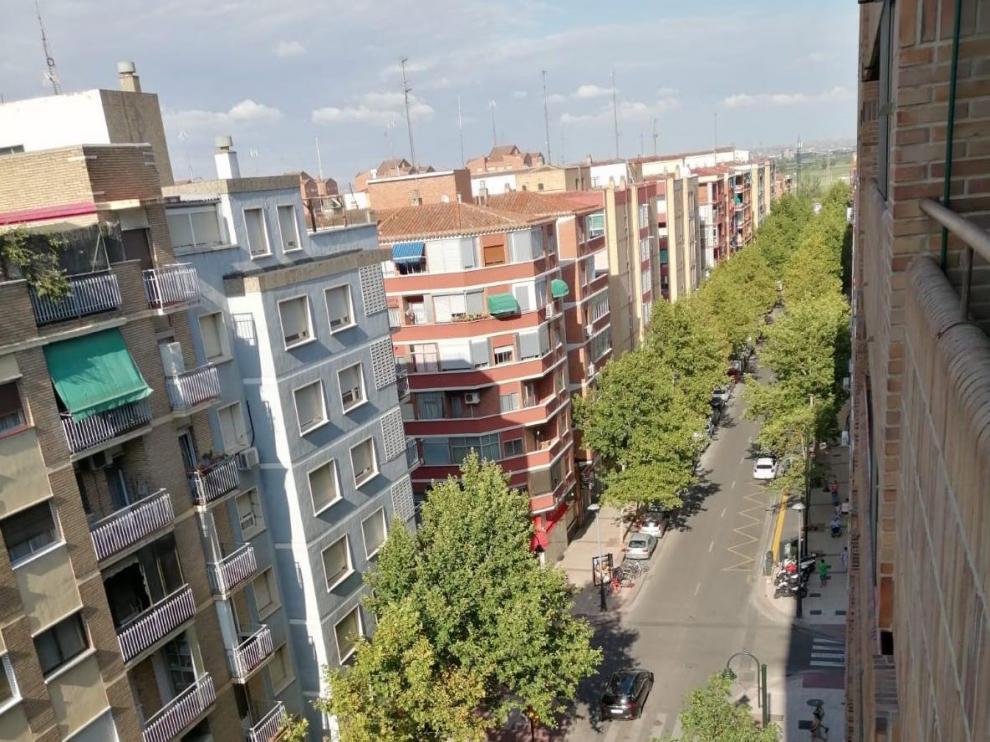 Avenida Compromiso de Caspe, en Las Fuentes