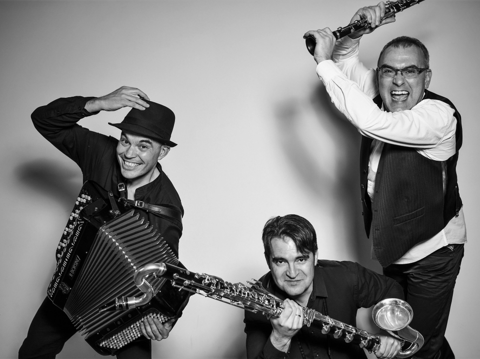 Trivium Klezmer actuará este viernes en el monasterio de Casbas.