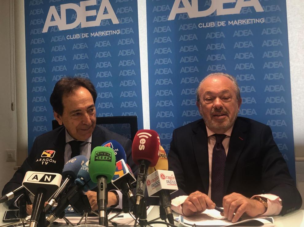 Salvador Arenere y Paco Guillén, en la presentación de este viernes.