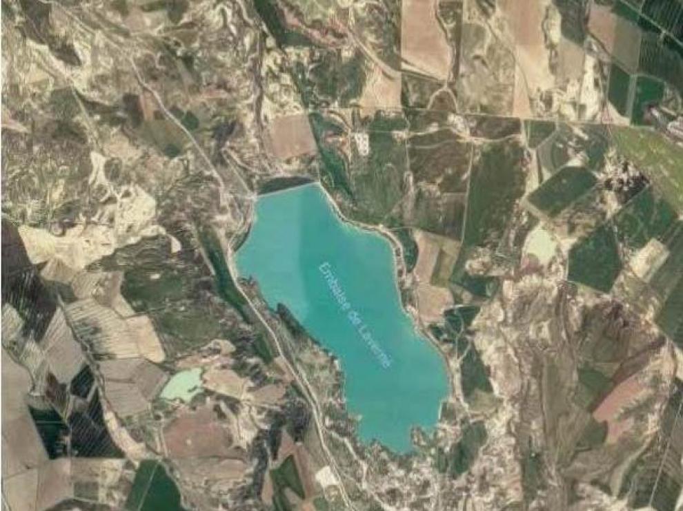 Plano de las tierras de las Bardenas que serán intervenidas.