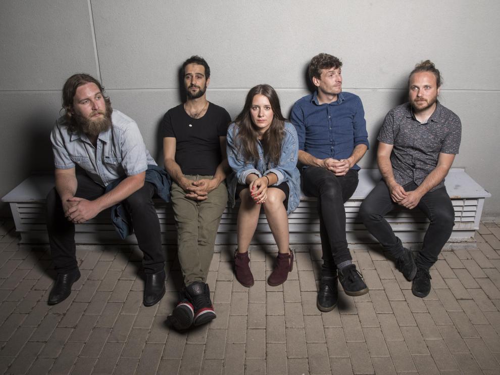 Los miembros de Morgan, que actúan este viernes, 26 de julio, en Benasque.