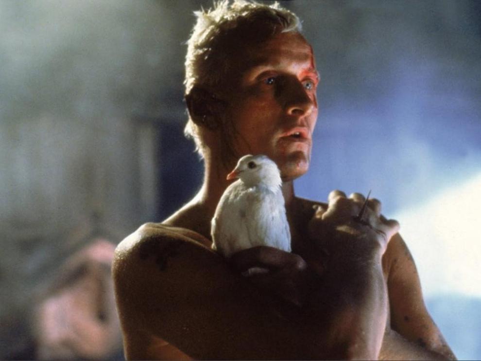 Rutger Hauer, escena de Blade Runner que ha pasado a la historia del séptimo arte.