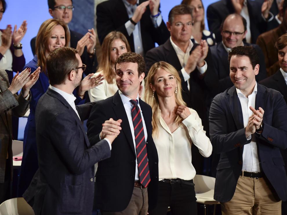 Acto del Partido Popular con Javier Maroto y Cayetana Álvarez de Toledo.