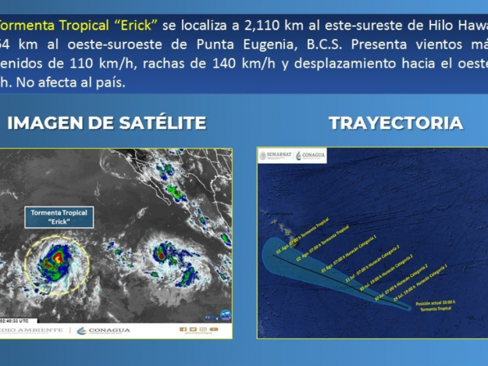 Tormenta tropical 'Erick'