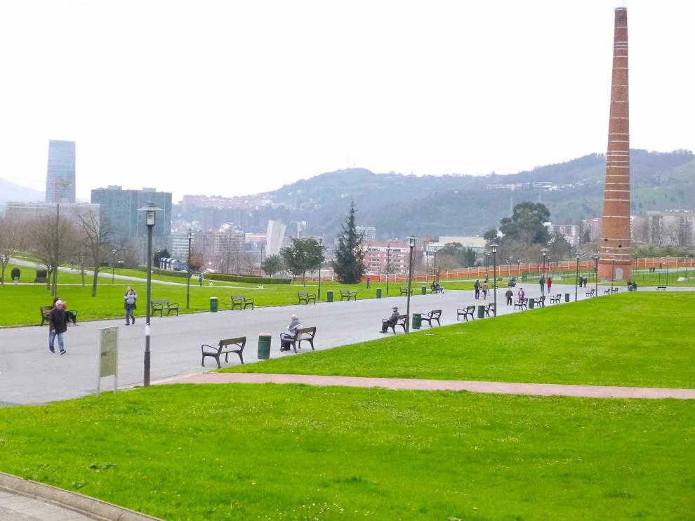 Parque Etxebarría de Bilbao.