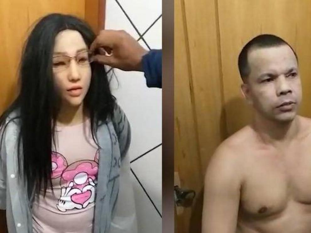 Un narcotraficante intenta fugarse de una cárcel brasileña disfrazándose de su hija.