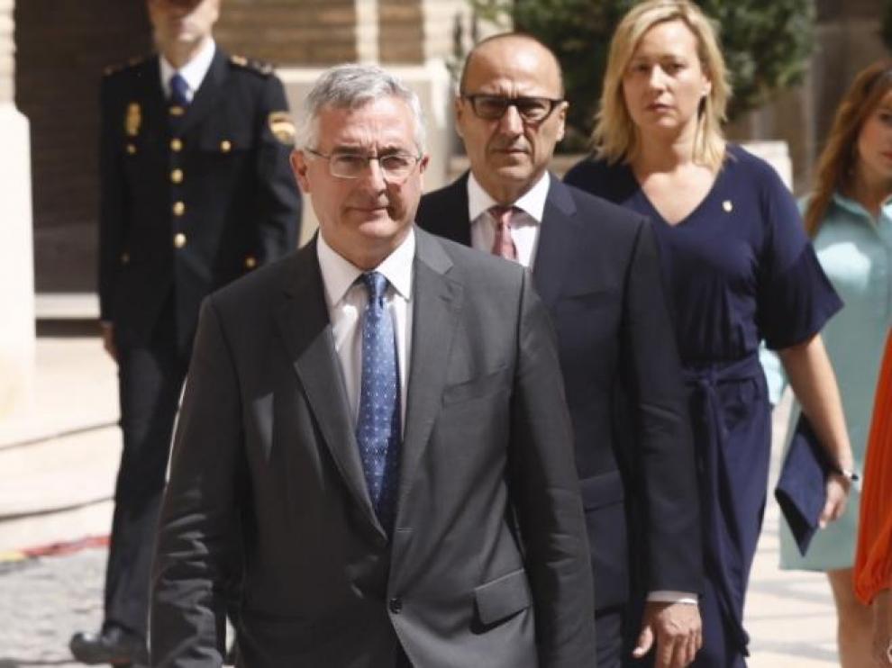 Toma de posesión de los consejeros del nuevo Gobierno de Aragón