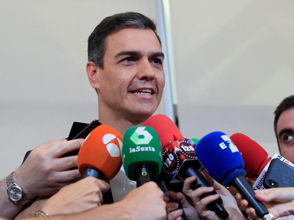 Pedro Sánchez, presidente del Gobierno en funciones.