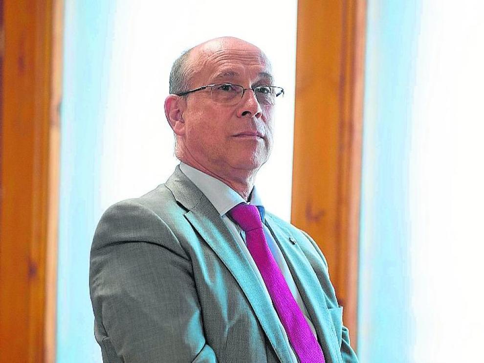 José Antonio Mérida, en su despacho de Vía Univérsitas.