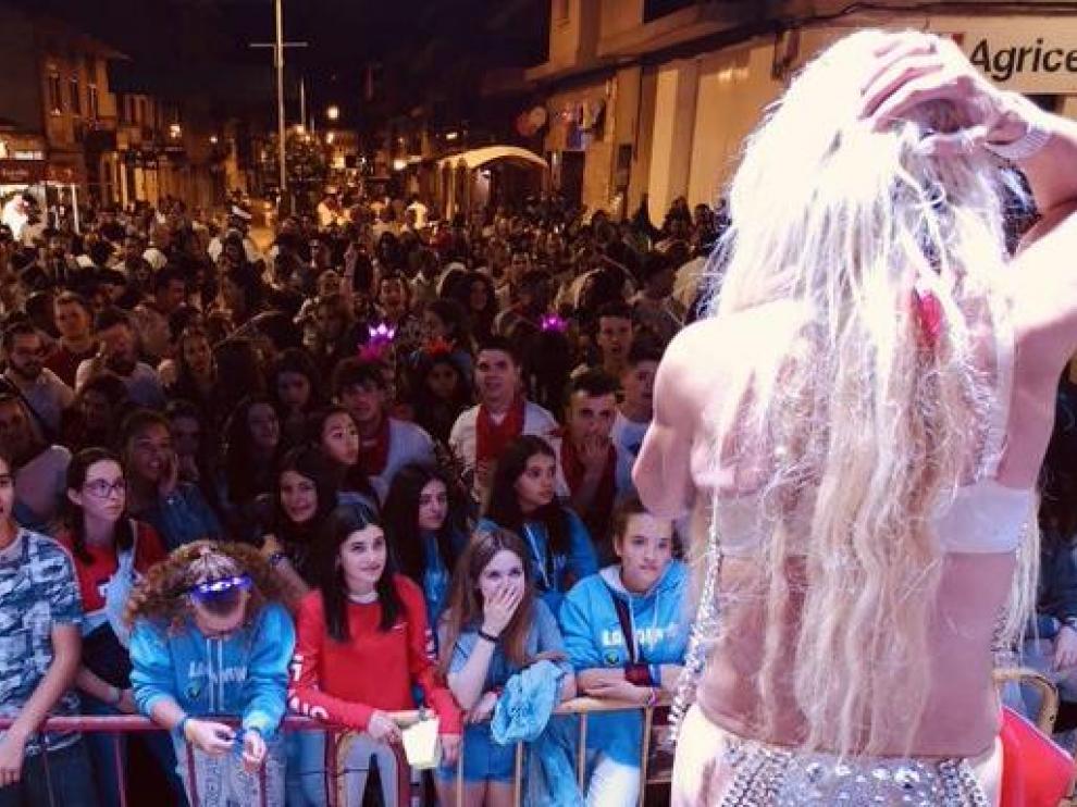 Imagen del concierto publicada por Sabater en Twitter