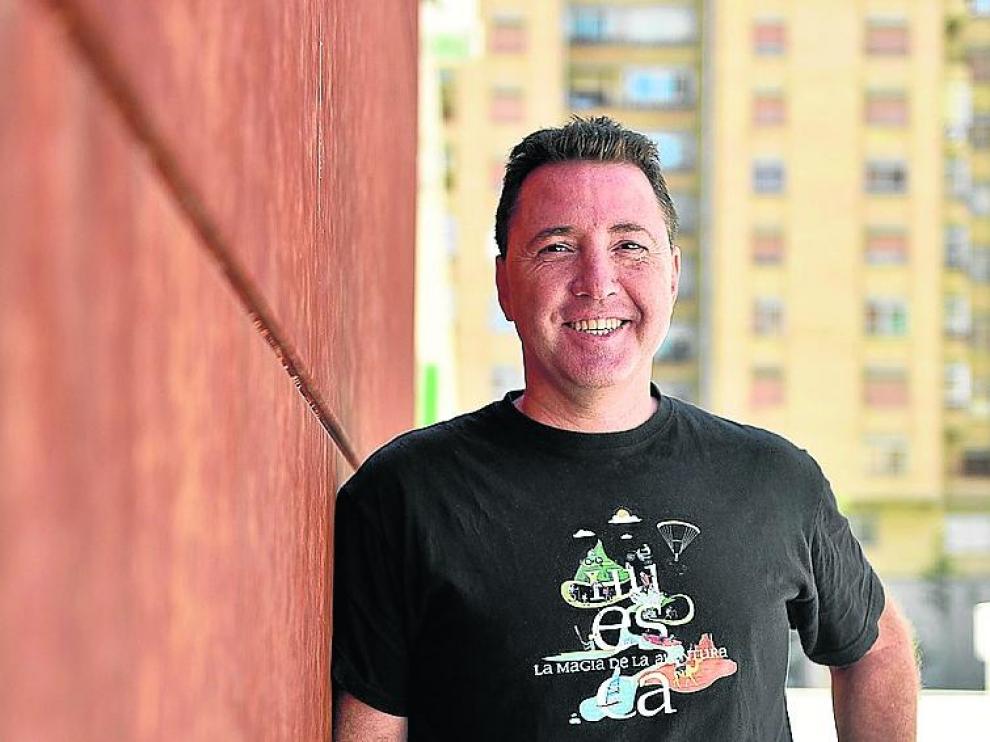 Fernando Blasco, aficionado de la autocaravana.
