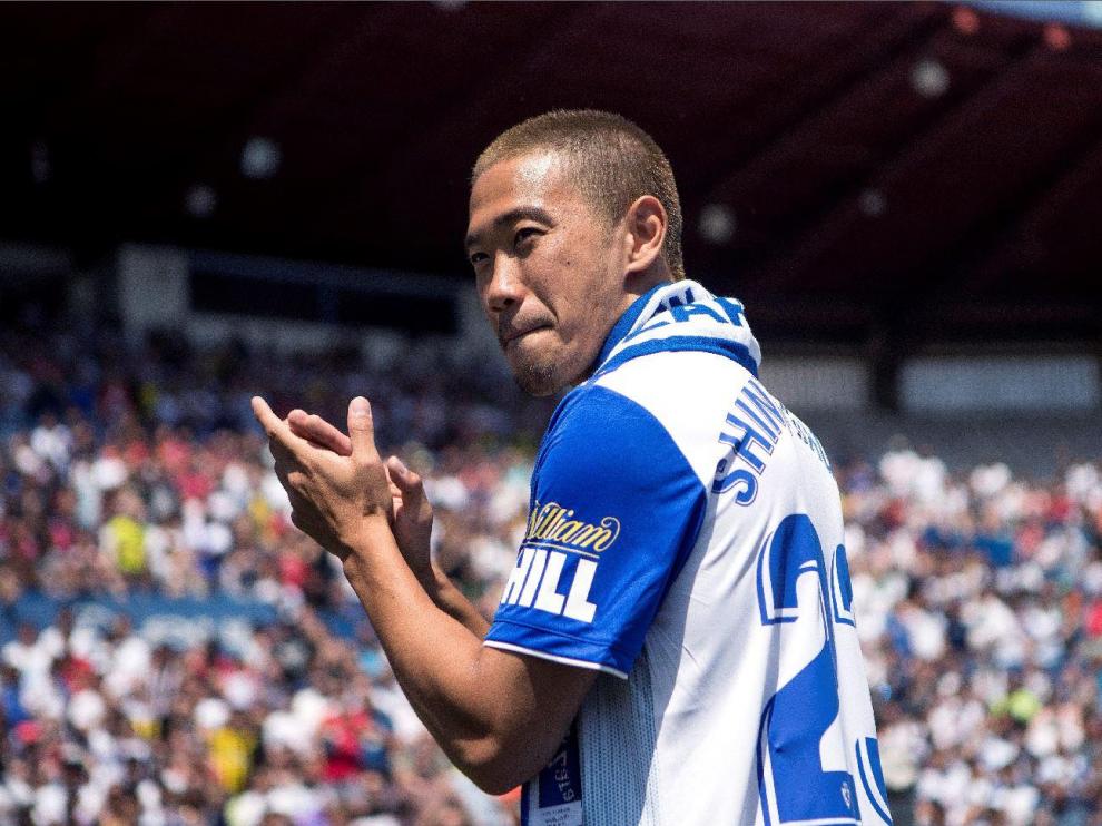 Kagawa, japonés de primer nivel mundial, el último fichaje internacional del Real Zaragoza actual.