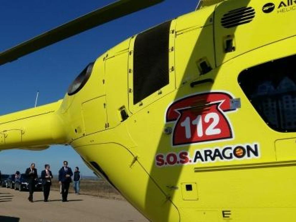 Helicóptero del 112