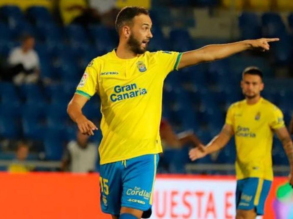 Deivid jugador de la U.D. Las Palmas