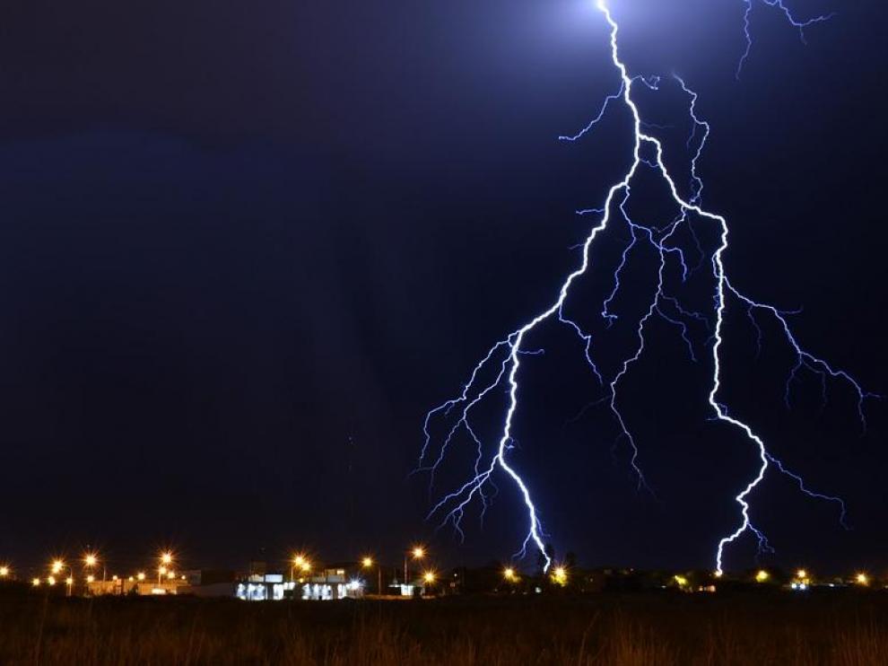 Tormenta eléctrica.