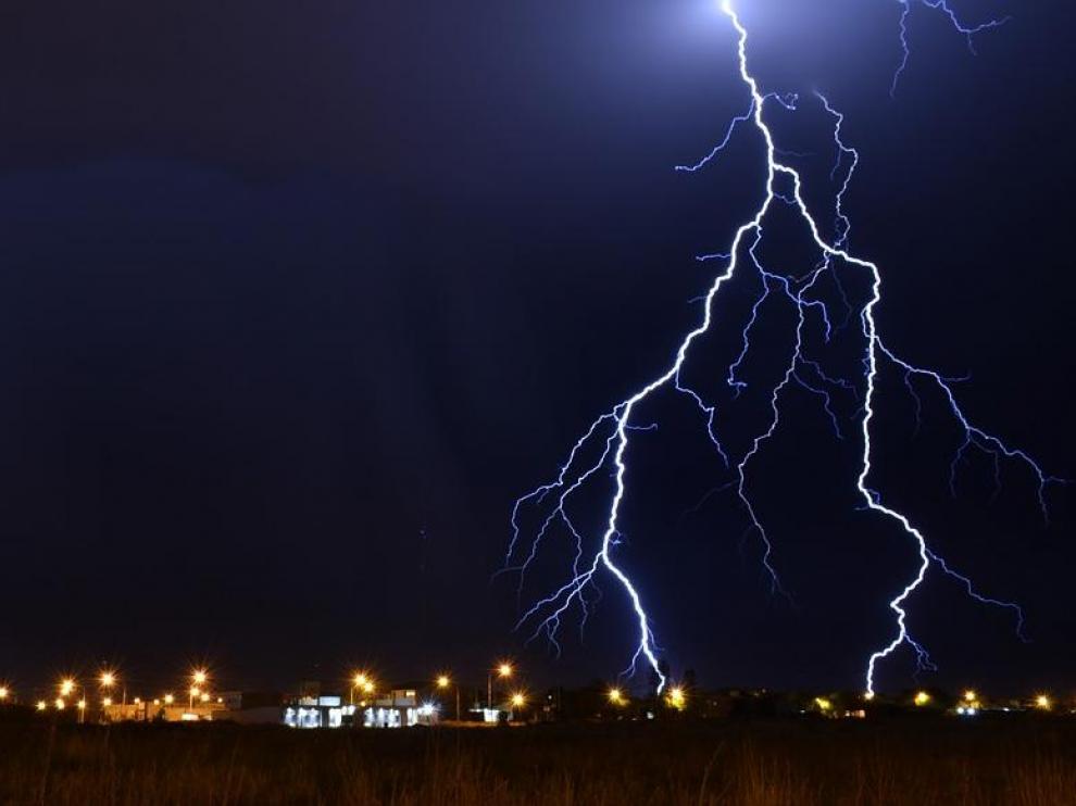 Tormenta eléctrica.