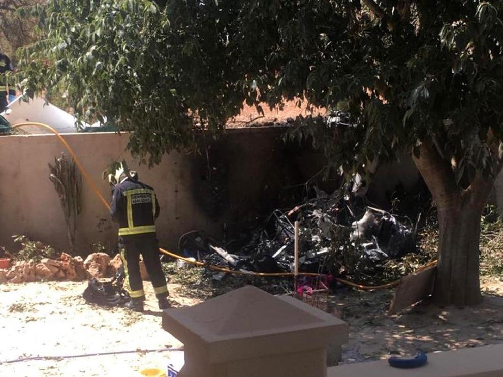 Cinco muertos tras chocar una avioneta y un helicóptero en Mallorca
