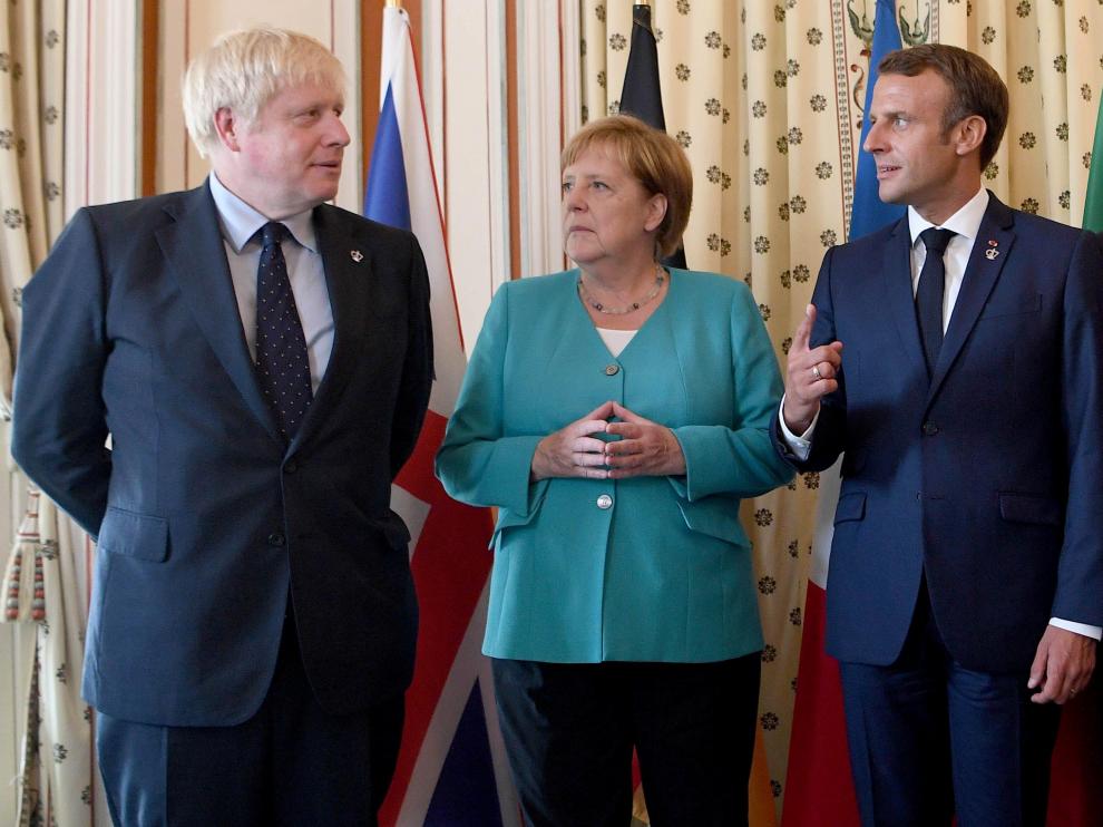 Johnson se encuentra este fin de semana en Biarritz participando en la cumbre del G7