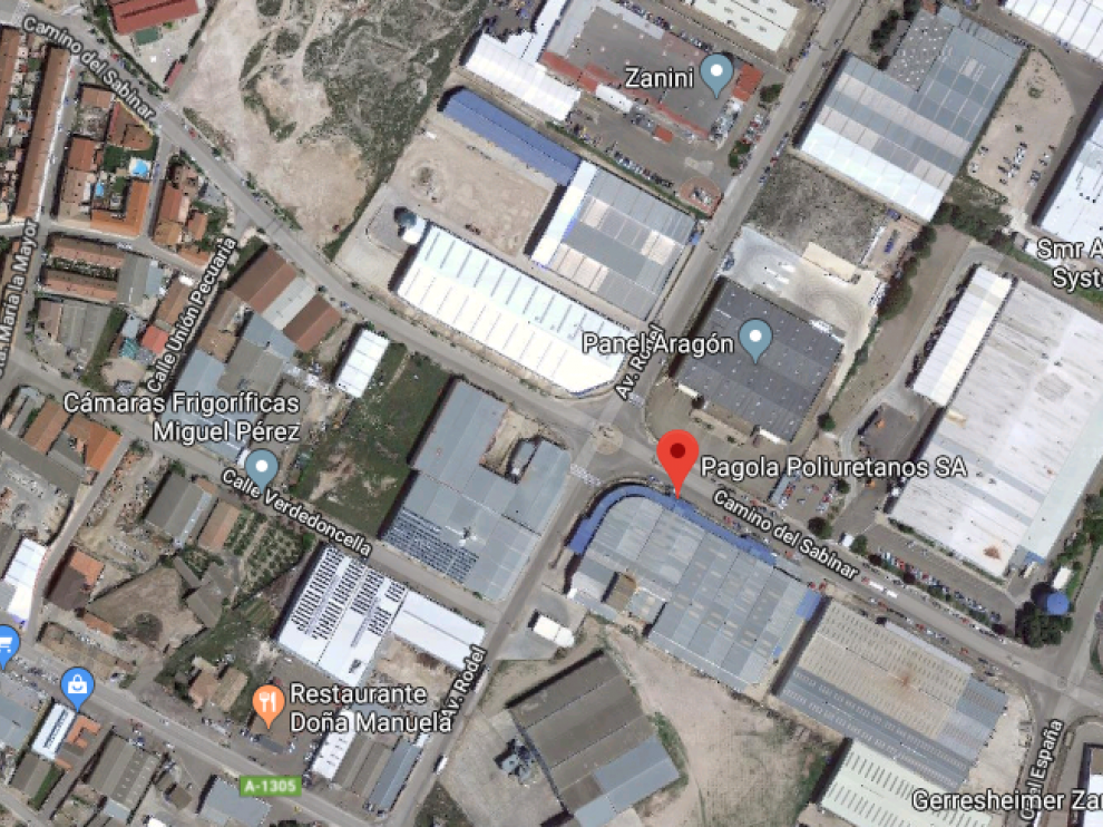 La empresa se ubica en el polígono industrial Valdeconsejo, a las afueras del casco urbano de Épila.