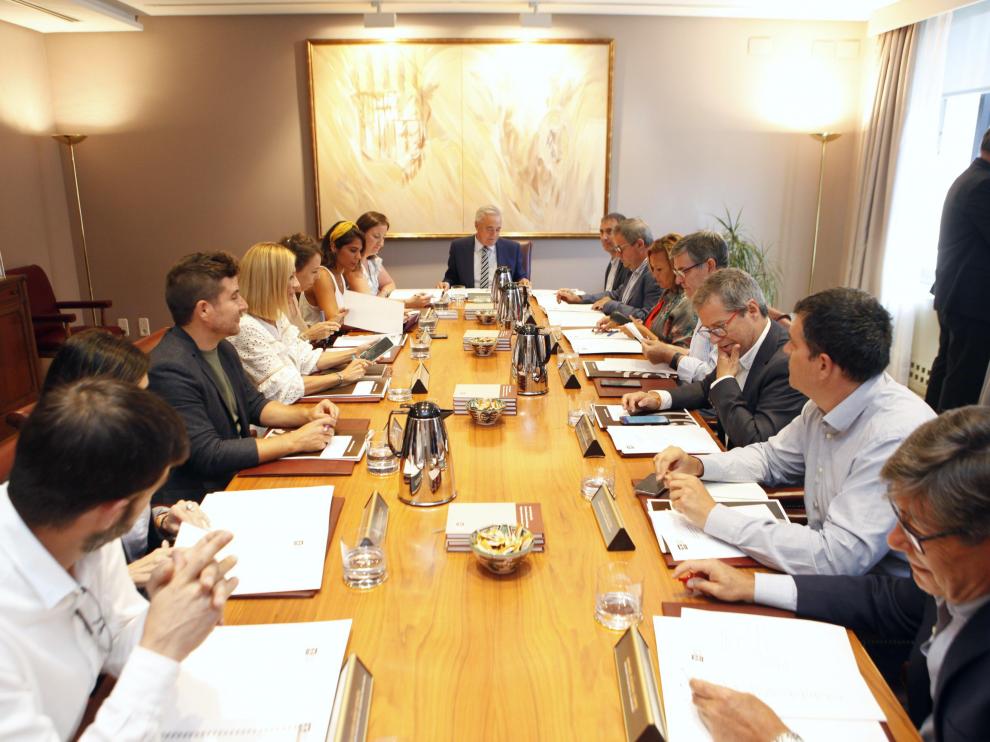 Primer pleno ordinario de la X Legislatura.