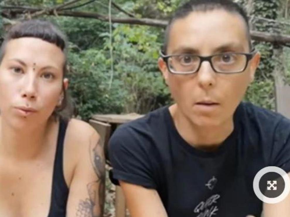 Activistas del grupo 'Almas veganas'