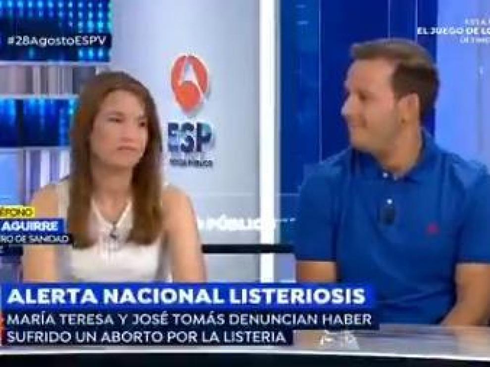 La pareja que perdió su bebé por la infección de listeriosis