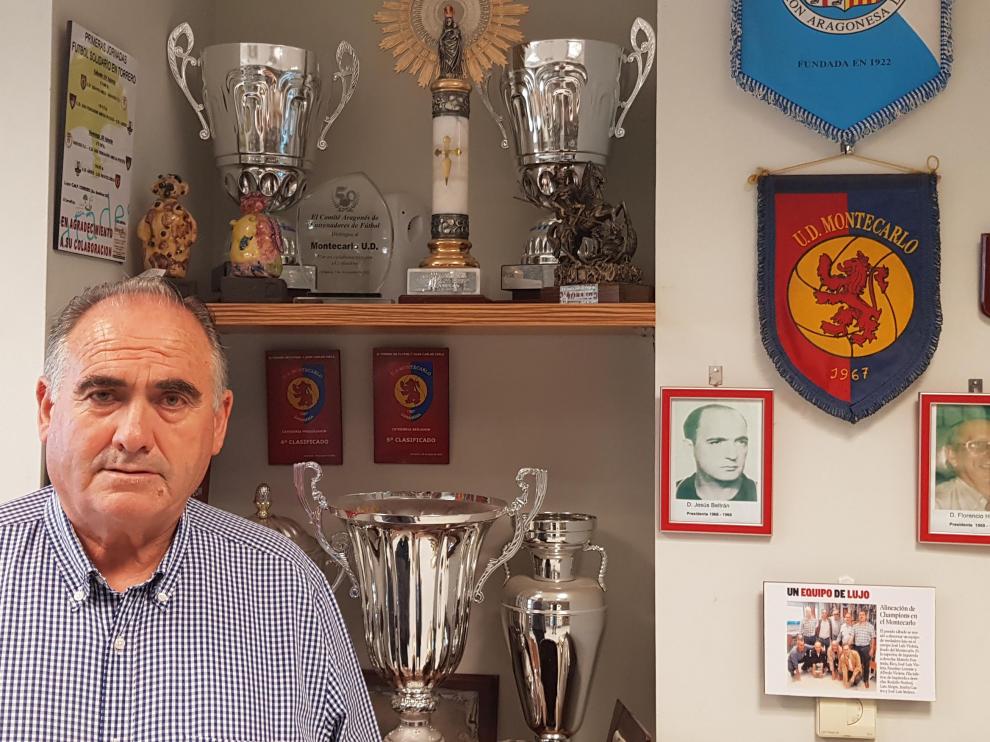 La U.D. Montecarlo tiene más de 50 años de historia que Faustino Lorente, actual presidente, ha vivido desde sus inicios.