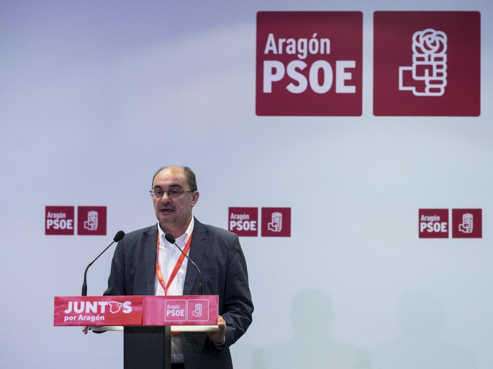 Javier Lambán, presidente de Aragón