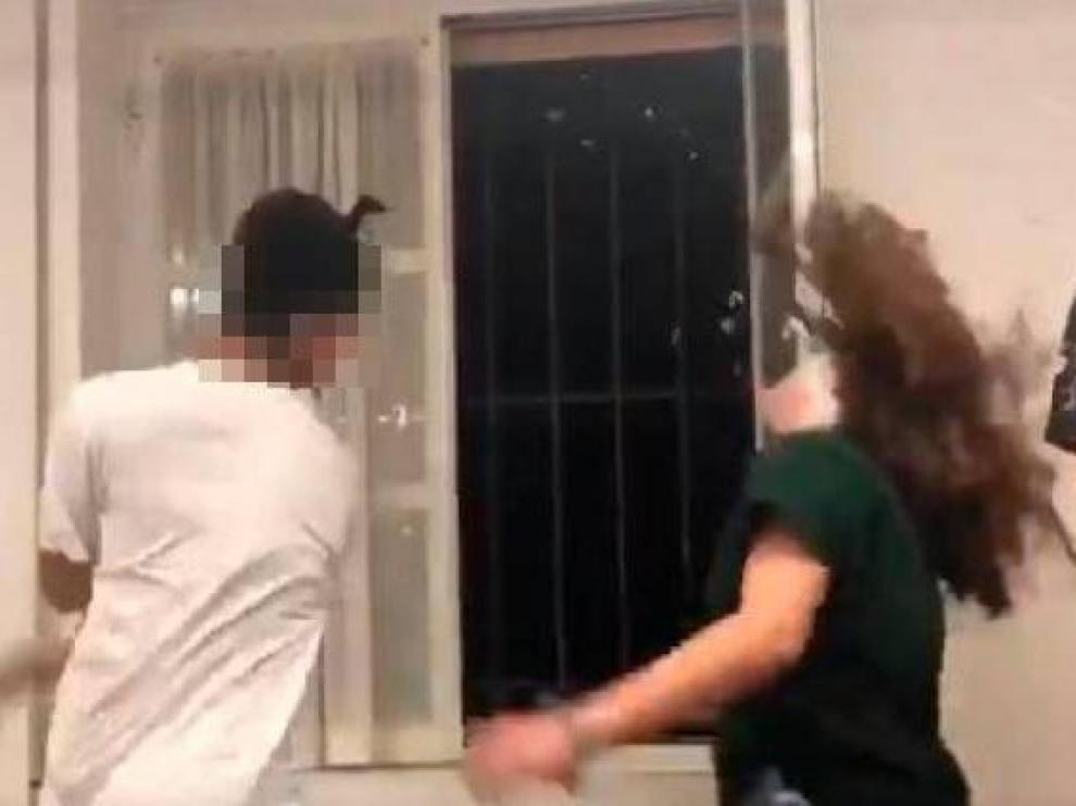 Imagen del vídeo compartido en redes sociales