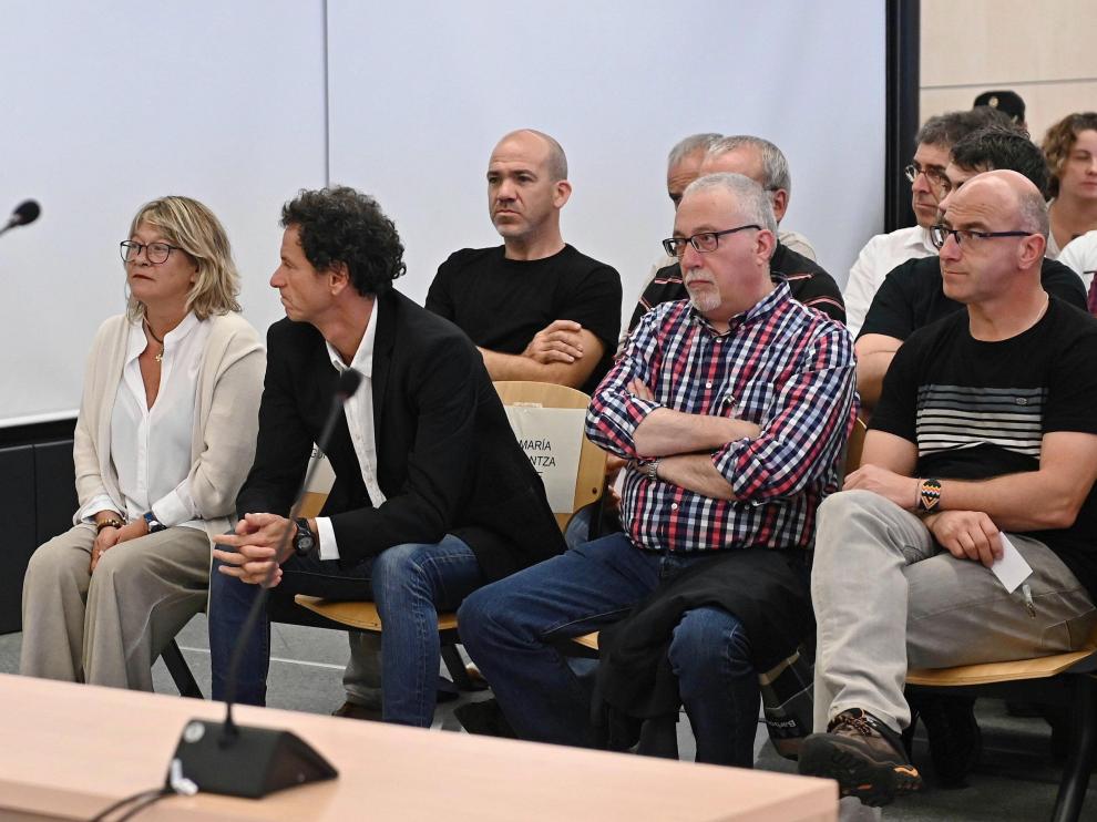Juicio a los 47 miembros del 'frente de cárceles' de ETA en la Audiencia Nacional.