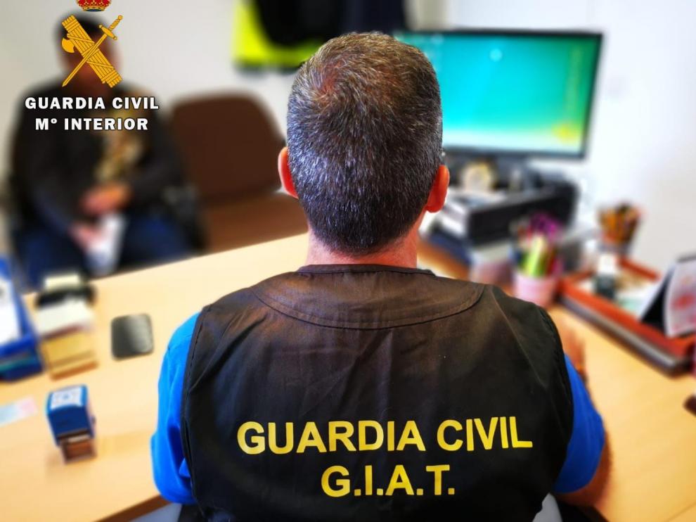 El caso ha sido llevado por los agentes del Grupo de Investigación y Análisis de Tráfico (GIAT) del Subsector de la Guardia Civil de Huesca.