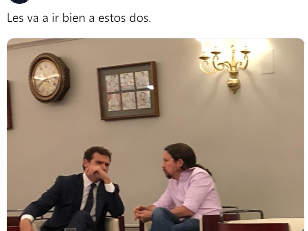 Imagen del tuit publicado por el alcalde de Valladolid
