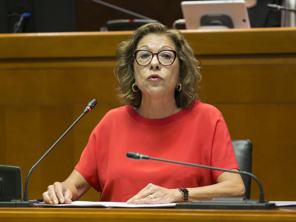 La consejera de Sanidad, Pilar Ventura
