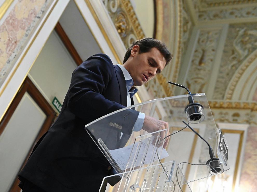 Albert Rivera, líder de Ciudadanos