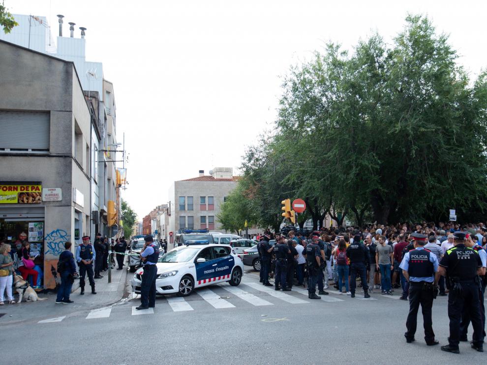 Nueve independentistas detenidos en una operación policial en Cataluña.
