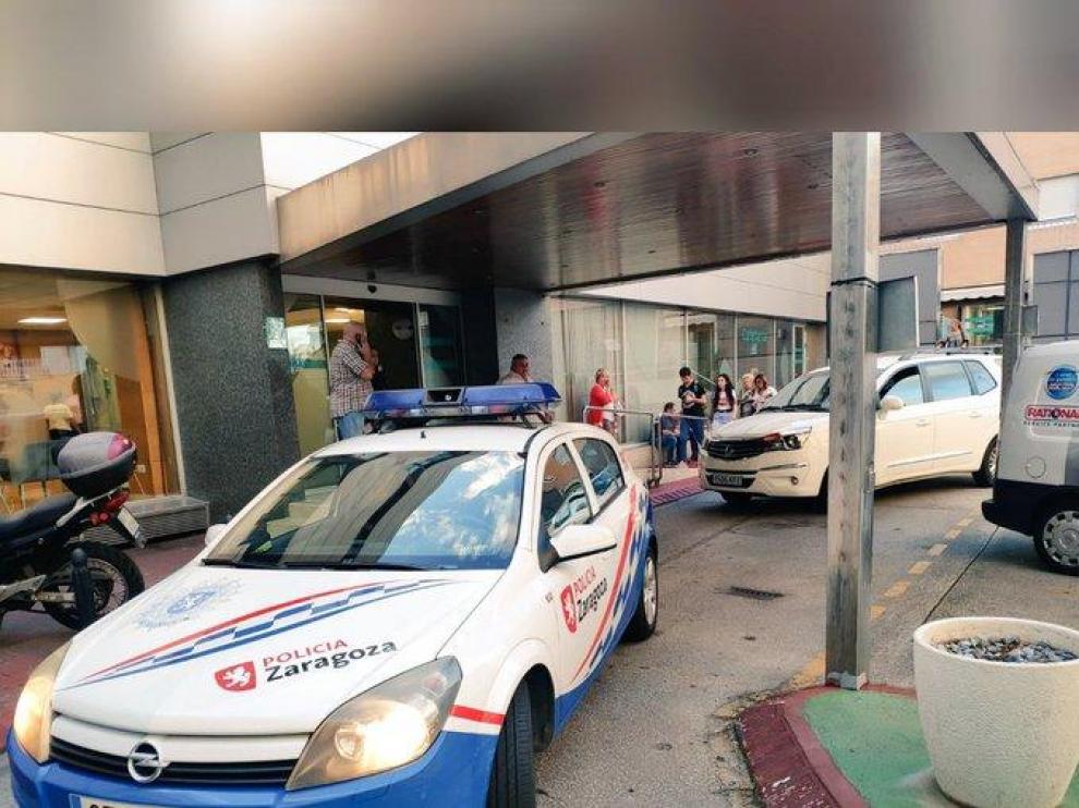 Coche de la Policía Local de Zaragoza