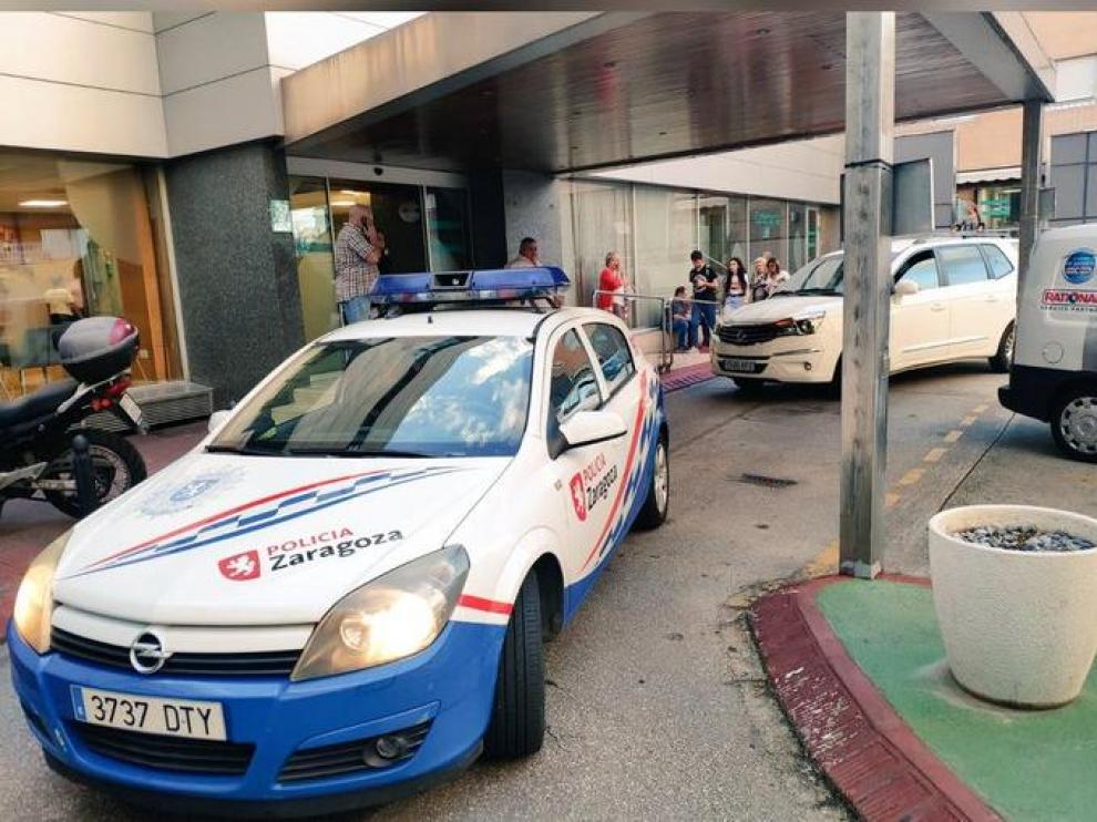 Coche de la Policía Local de Zaragoza