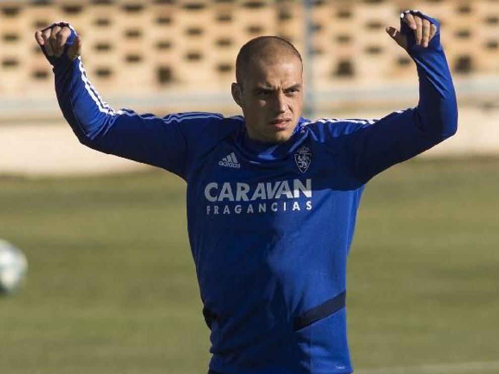 Jorge Pombo, en la Ciudad Deportiva.