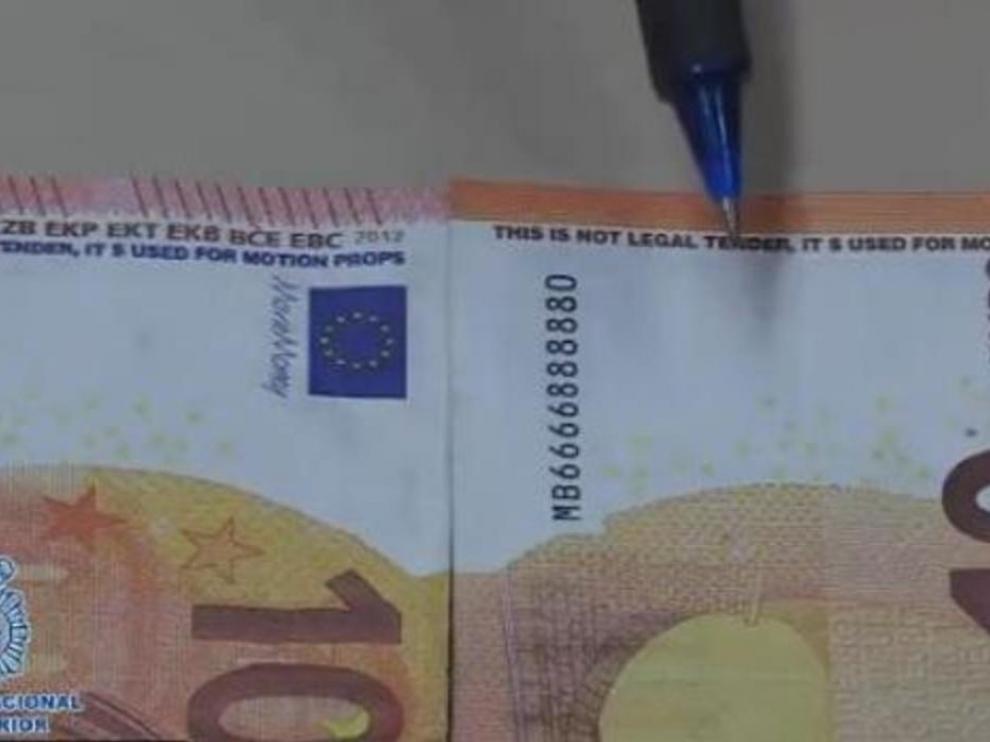 Alerta por la aparición de billetes falsos en España.