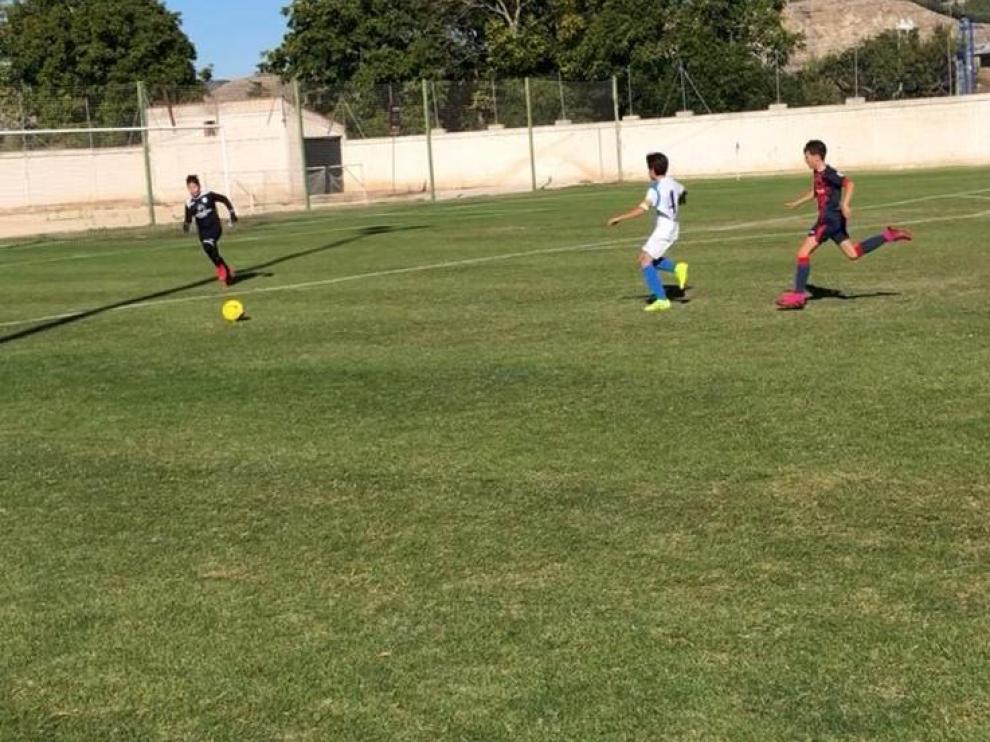 Fútbol. Alevín Preferente- Calatayud vs. Oliver.