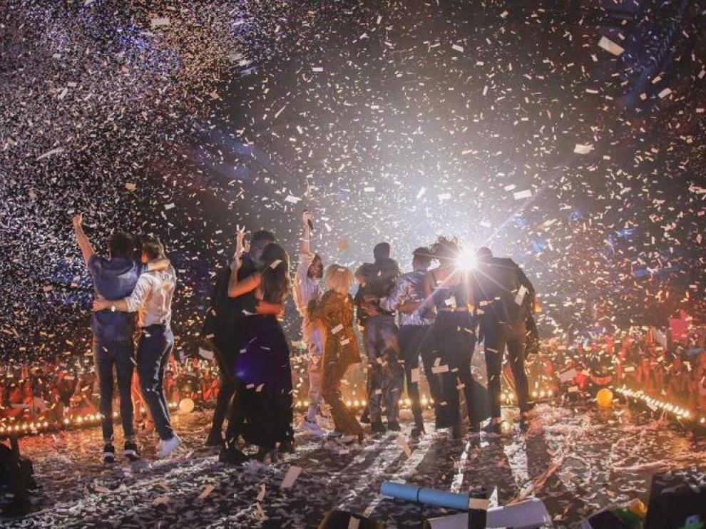 La generación OT 2018 en el concierto que hicieron en Madrid el pasado mes de febrero.