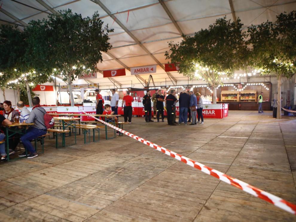 Cerrada la Carpa Aragón