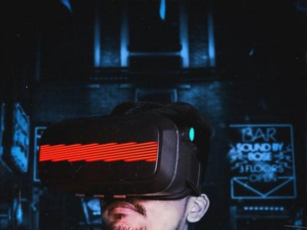 Gafas de realidad virtual.
