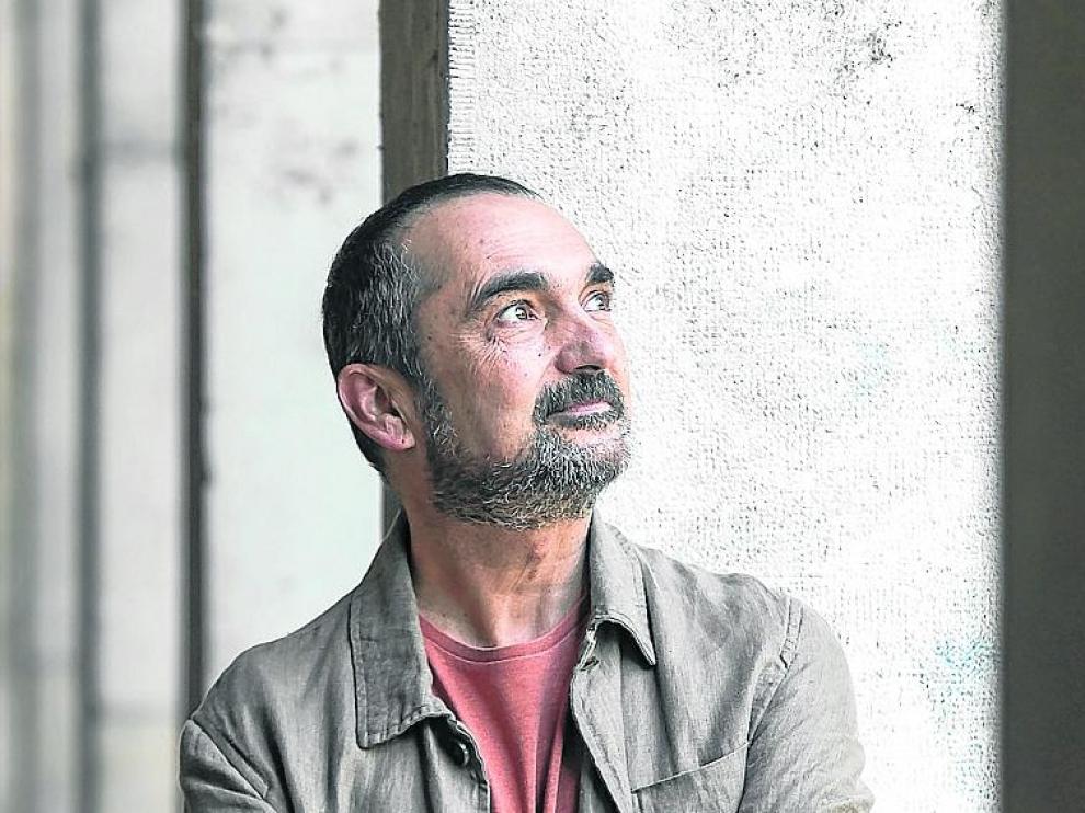 Joaquín Pardinilla, en estos días de fiesta en Zaragoza.