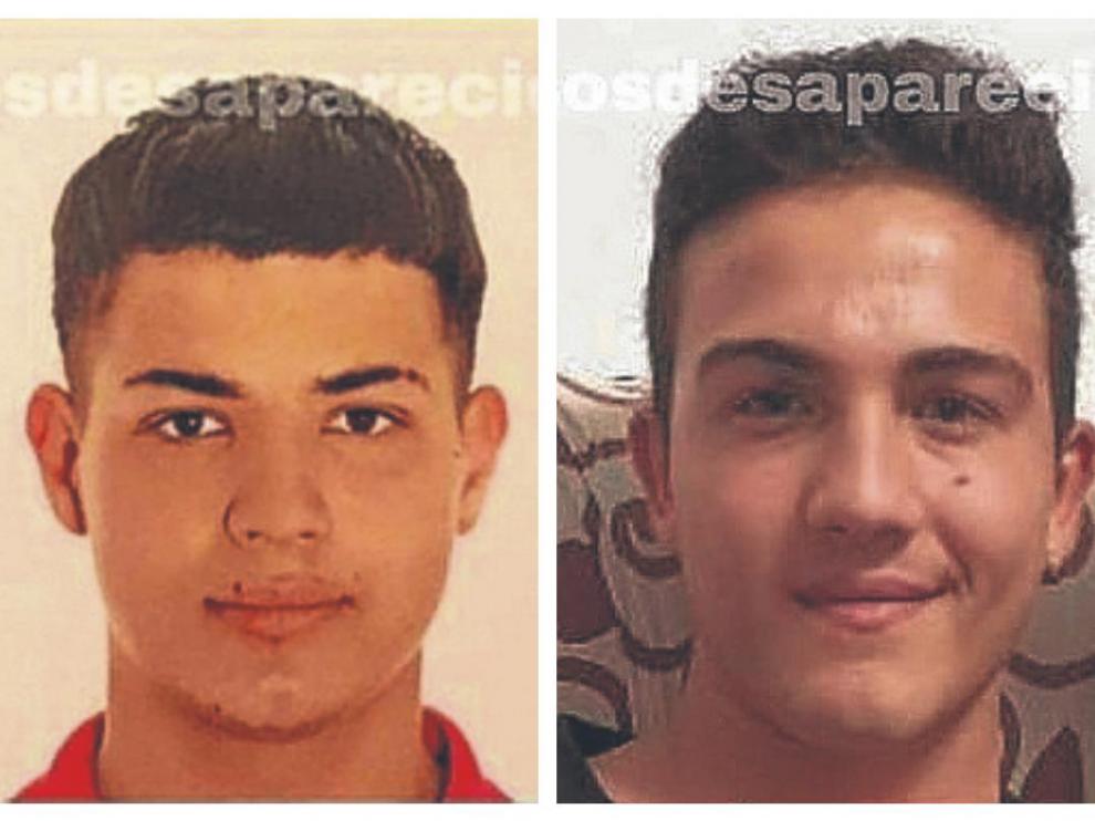 Andrey Peña Bueno, de 18 años y Alexandro Cioplea, de 19