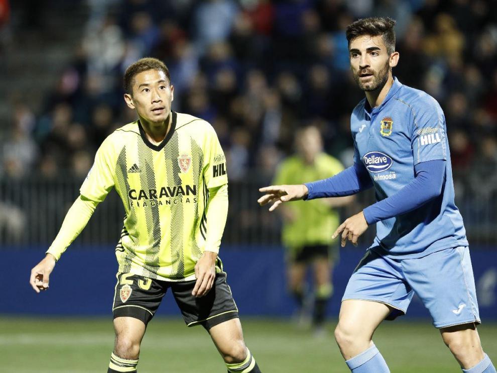 Kagawa, en la noche de este miércoles en Fuenlabrada, donde no fue titular por primera vez desde su llegada y solo participó en los últimos 20 minutos.