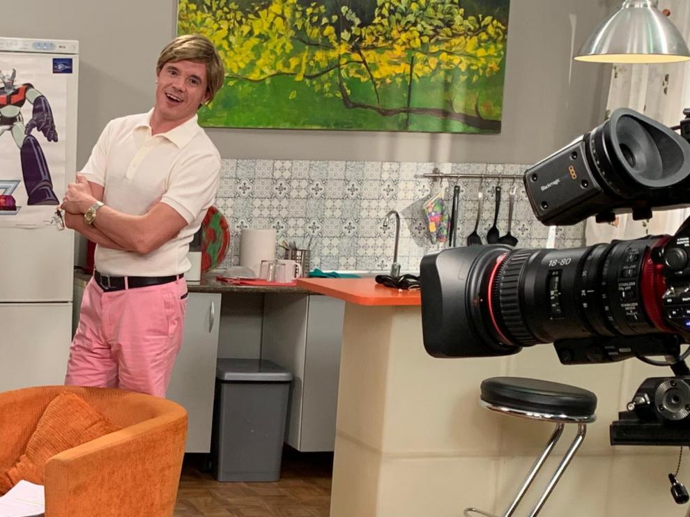 Rafa Maza, en una escena de la nueva temporada de 'Oregón TV'.