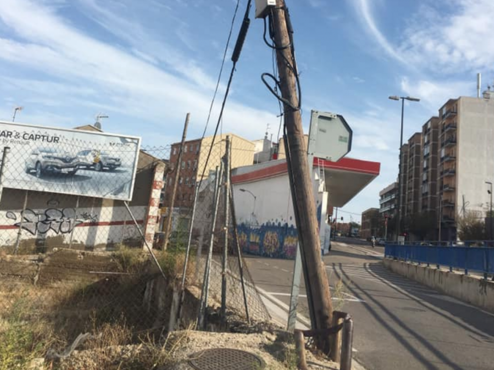Cruce de la calle de la Raperi con camino Jarandín, en Santa Isabel.