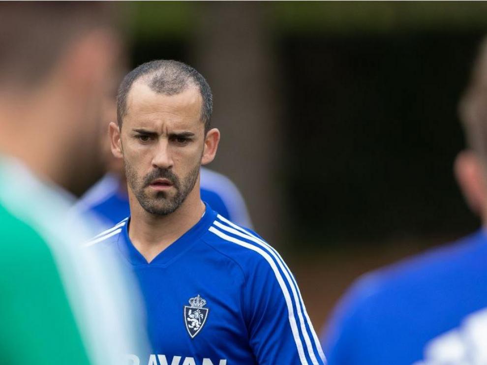 Miguel Linares, en un entrenamiento.